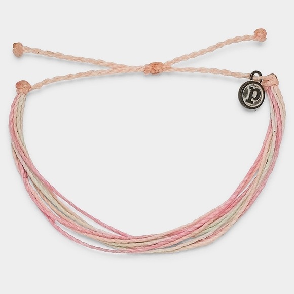 Pura Vida Pink String Bracelet - Picture 1 of 5